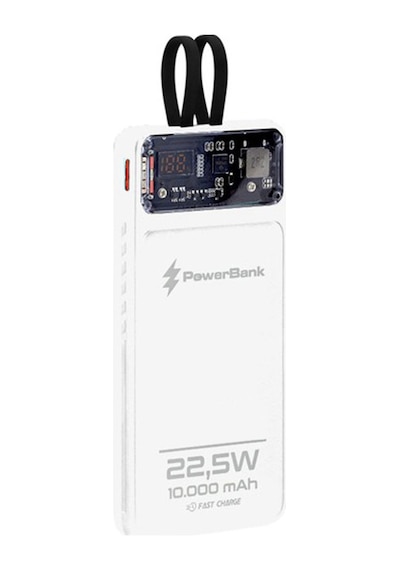 10000mah 22,5w Type-c Ve Lightning Kablolu Hızlı Şarj Powerbank 10000mah 22,5w Type-c Ve Lightning Kablolu Hızlı Şarj Powerbank