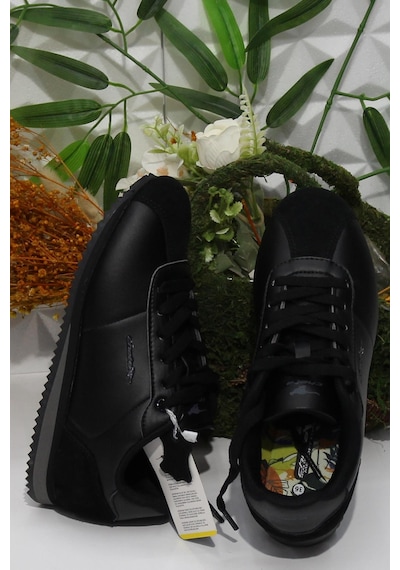 Fort Cheta Cortona Siyah Rahat Kadın Erkek Sneakers Spor Ayakkabı 001