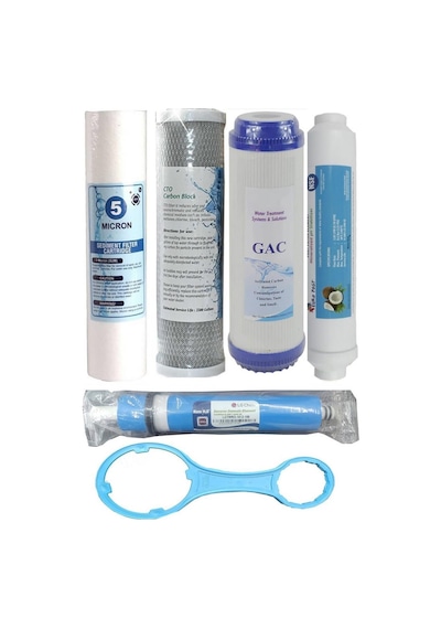 Reverse  Osmosis Açık Kasa Su Arıtma 5'Li Filtre Seti