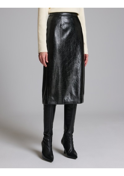 Pierre Cardin Siyah Slim Fit Dokuma Etek 50330274-vr046