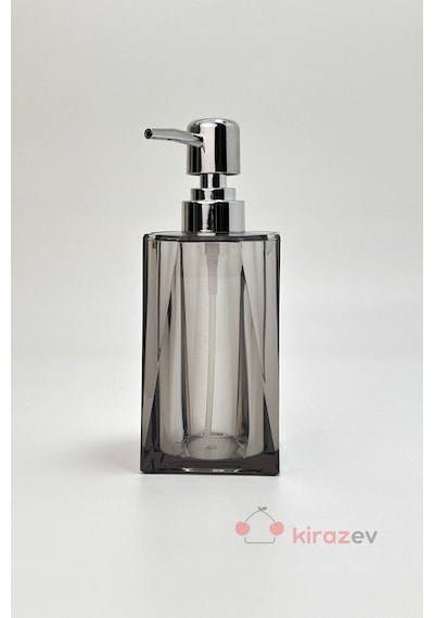 Buççin Online Mağaza Kristal Sıvı Sabunluk Şeffaf Siyah 280 Ml Akrilik Siyah Çok Renkli