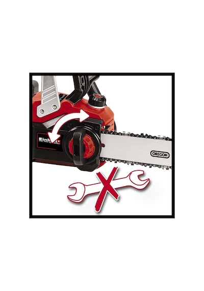 Einhell Ge-lc 36/35 Li 36v 4ah Çift Akülü Ağaç Kesme Motoru