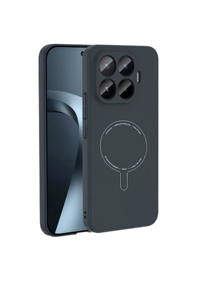 Xiaomi 17t Pro Kılıf M-safe Şarj Özellikli Kamera Korumalı Zore Elio Sert Pc Kapak Xiaomi 17t Pro Zore - Lacivert