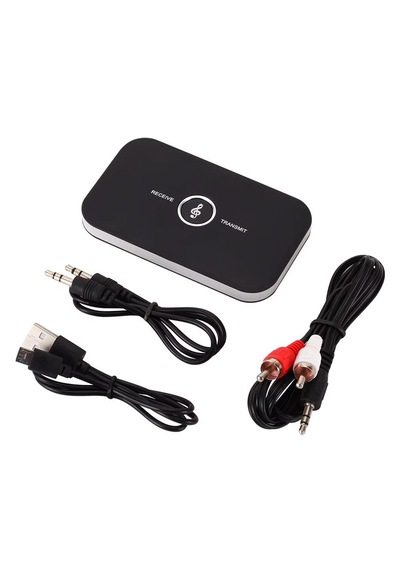 Cr19 Kablosuz 2in1 A2dp Bluetooth 5.0 Ses Adaptörü Alıcı-verici Transmitter-receiver Tv Pc Araç 3.5mm Aux Rca Kablo