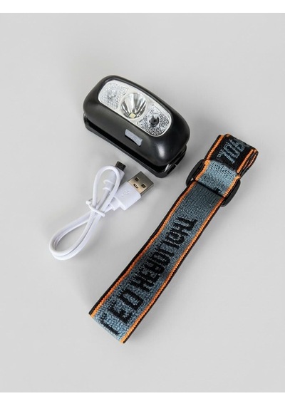 Bydoga Sensörlü Smd Led 3 Modlu Kafa Lambası Siyah