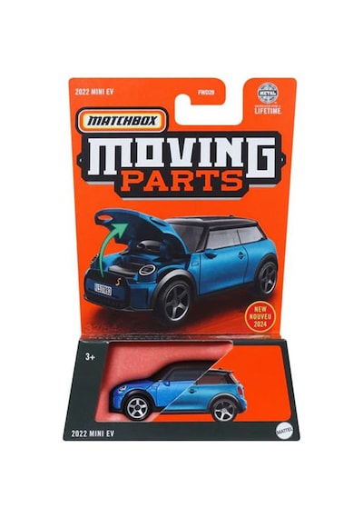 Matchbox Moving Parts - 2022 Mini Ev 1/64 Hvm80 Mavİ