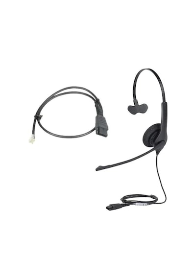 Jabra BIZ 1500 QD NC Mono Mikrofonlu Kulak Üstü Kulaklık + 8800 Ara Kablo