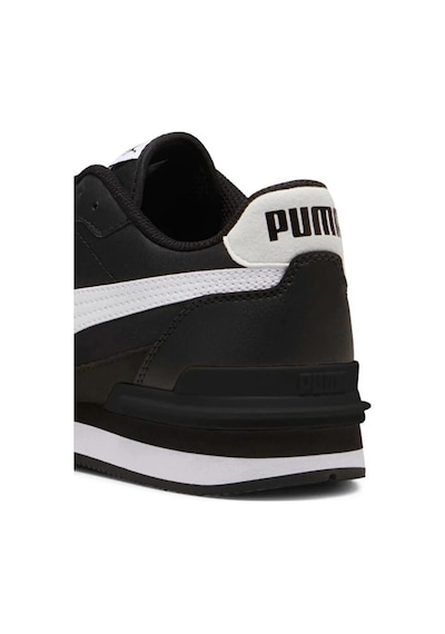 Puma 39906801 St Runner V4 L Black Whıte Erkek Sneaker Siyah