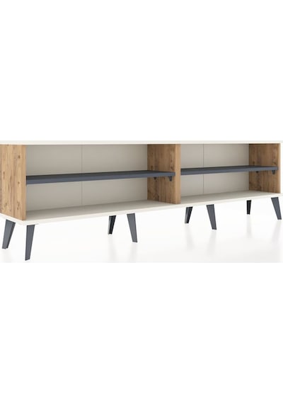 Arges Tv Ünitesi 2 Raflı 176x30x51 Çam-aytaşı/antrasit Aytası/antrasıt Arges Tv Ünitesi 2 Raflı 176x30x51 Çam-aytaşı/antrasit Aytası/antrasıt