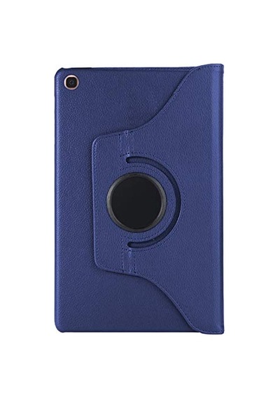 Huawei Mediapad T3 7 Uyumlu Kılıf, Caseup 360 Rotating Stand Lacivert Arka Kapak
