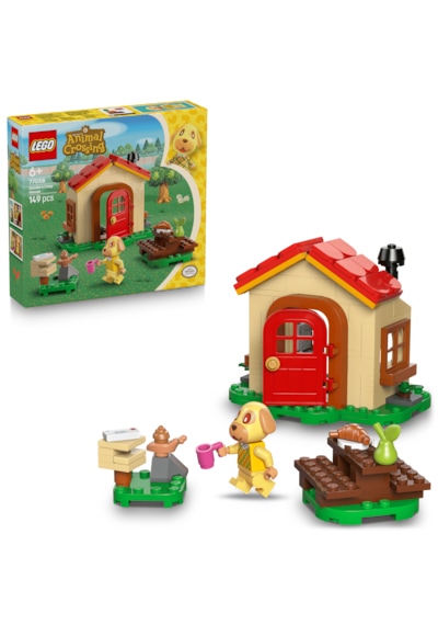 LEGO® Animal Crossing™ Goldie Şirin Evinde 77058 - 6 Yaş ve Üzeri Çocuklar için Yaratıcı Oyuncak Yapım Seti (149 Parça)