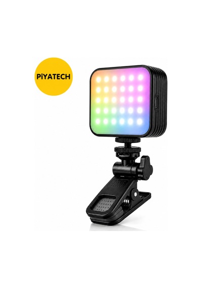 Şarjlı Rgb Mini Led Çekim Işığı Vlog Kamera Ve Telefon Konferans Işığı 2000mah