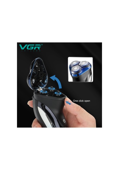 Tıraş Makinesi V-290 & V-387 - 2'li Berber Seti Turbo T-bıçak Trimmer Çift Folyo Shaver