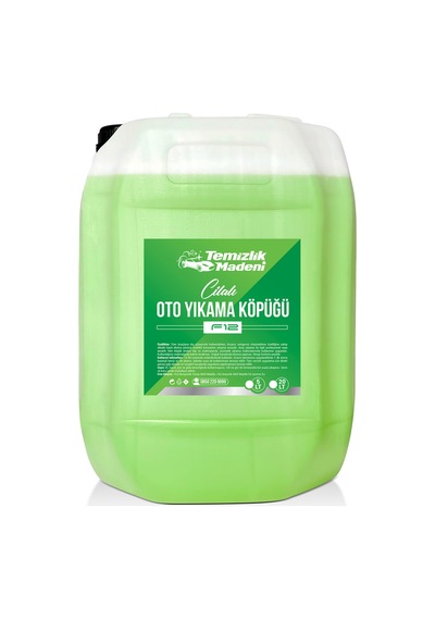 Temizlik Madeni Cilalı Oto Yıkama Köpüğü F12 20 LT