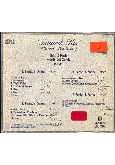 Lui Gerold Şımarık Kız Classic Cd