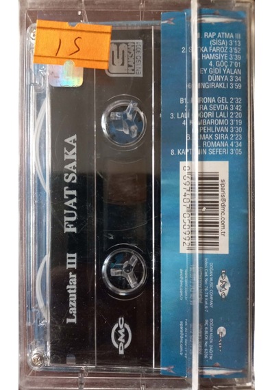 Plak Değildir Kaset Tir Fuat Saka Lazutlar Iıı Kaset
