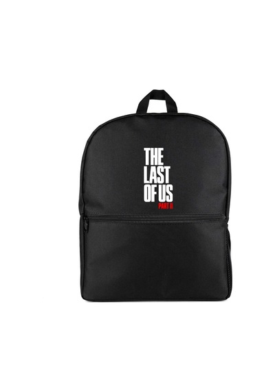 The Last Of Us Part 2 Yazı Siyah Sırt Çantası