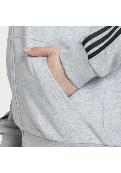 Adidas Gk9034 M 3s Ft Fz Hd Erkek Eşofman Üstü Gri