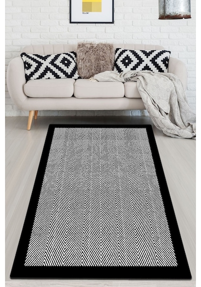 Chilai Home Barley Black Dekoratif Halı Djt Çok Renkli