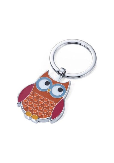 Troıka Kahverengi Baykuş Metal Anahtarlık