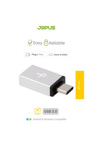 Universal Type C Mix Mini Usb Otg Jo-ıp04-gümüş