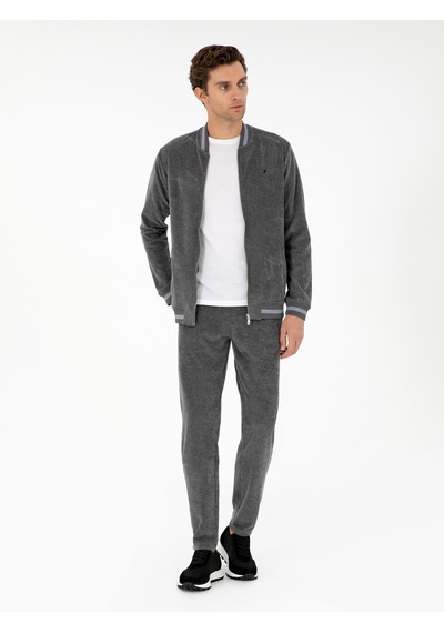 Cacharel Erkek Antrasit Sweatshirt 50292493-vr006 Gri