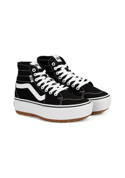Tommy Hilfiger Filmore Hi Tapered Platform St Kadın Siyah Spor Ayakkabı - Vn0a5jlg