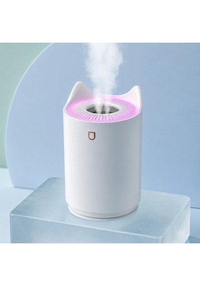 Aroma Difüzör Hava Nemlendirici Sessiz Çalışma Led Gece Lambası
