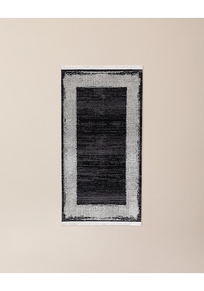Madame Coco Ardenne Halı - Siyah - 80x150 Cm 8684427022337