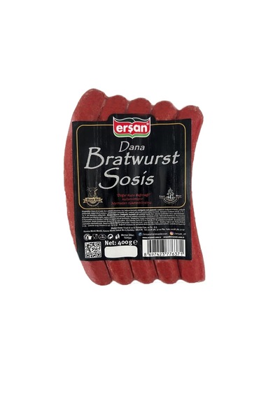 Erşan Dana Bratwurst Sosis 400 G