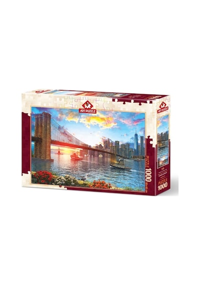 New York'Ta Günbatımı 5185 1000 Parça