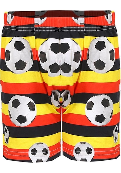 Akbeniz Erkek Çocuk 3'lü Sarı Boxer