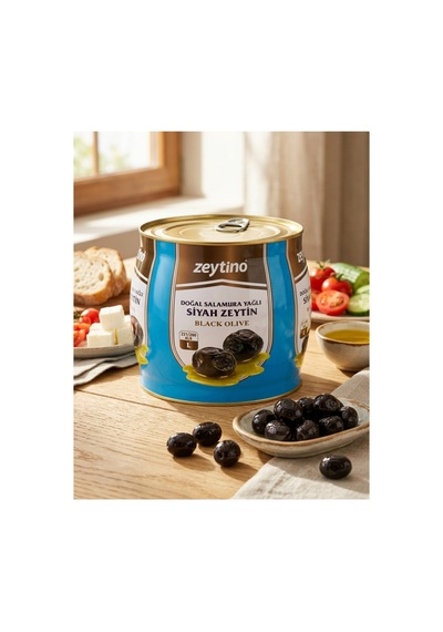 Gemlik Siyah Zeytin 1.5 Kg 231/260 L