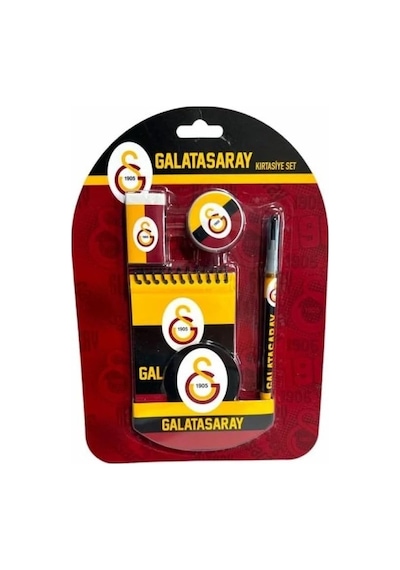 Tmn 582464 Galatasaray 4'lü Kırtasiye Seti Çok Renkli