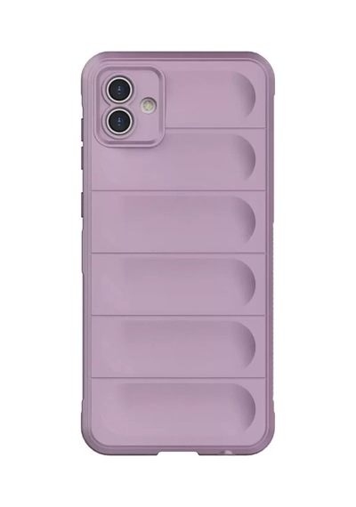 Samsung Galaxy Uyumlu A05 Kılıf Optimum Silikon - Mor Bz8683140695682