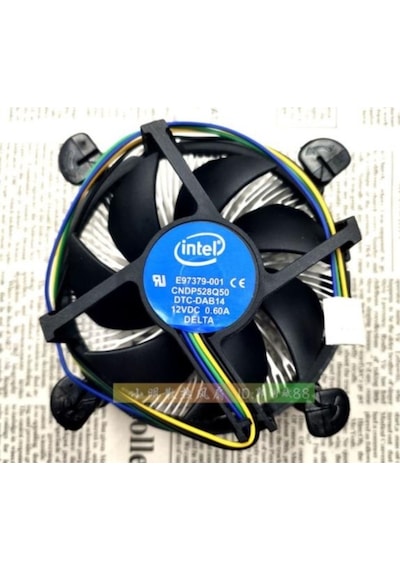 Gubisi Soğutma Fanı Intel E97379-001 E97379-003 Çekirdek I3/i5 Soket 12 V 0.60a 775 Pin 1150/1155/1156 Cpu Fan