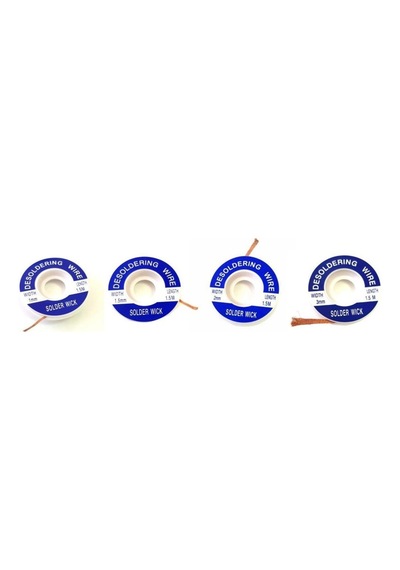 Class Lehim Sökme Tel Set 4'lü 1 MM-1.5 MM-2 MM-3 MM