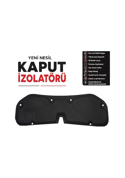 Toyota Auris I. Nesil Kaput İzolatörü 2006-2012 Arası E150