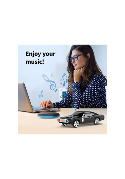 Nostaljik Araba Şeklinde Bluetooth Hoparlör Sd Kart Usb Fm Radyolu Şarjlı Taşınabilir Speaker