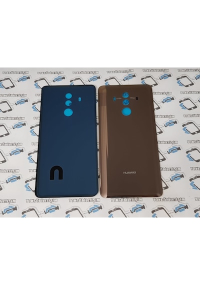 Tkgz - Mate 10 Pro Arka Pil Batarya Kapağı (Cam) (227875495) Altın