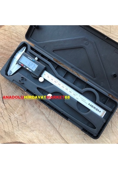 Meşem Dijital Kumpas 150Mm Çelik Kumpas Kutulu