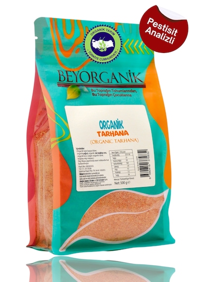 Organik Kırmızı Köy Tarhanası 500gr