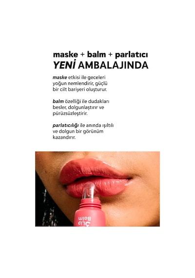 Cream Co. Onarıcı Besleyici Nemlendirici Dudak Bakımı 3in1 Lip Balm Cupcake