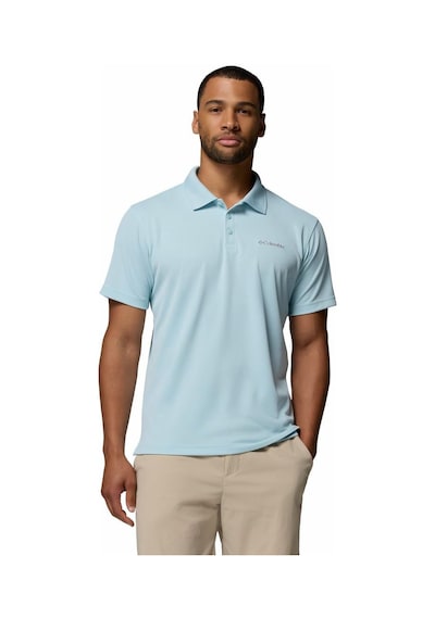 Columbia Utilizer Erkek Kısa Kollu Polo Tişört-9227 Mavi