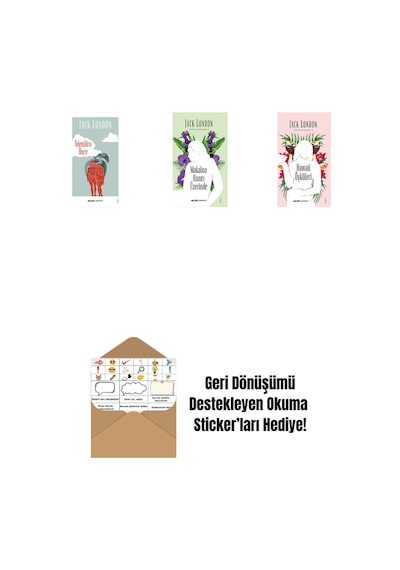 Âdem'den Önce + Makaloa Hasırı Üzerinde + Hawaii Öyküleri + Okuma Sticker'ları