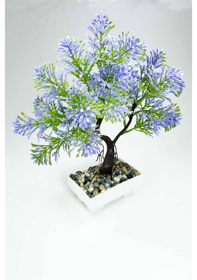 Kasımpatı Bonsai Yapay Ağaç 25x20 Cm Renkli