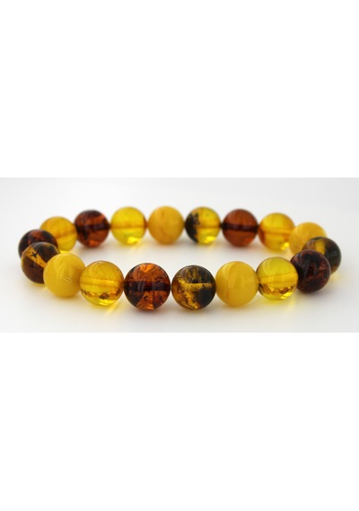Kehribar Bileklik Kure Tasarım Ambergold Blk23-95 Çok Renkli
