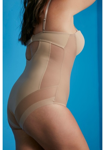 Penti Bej Premium Bodysuit Korse