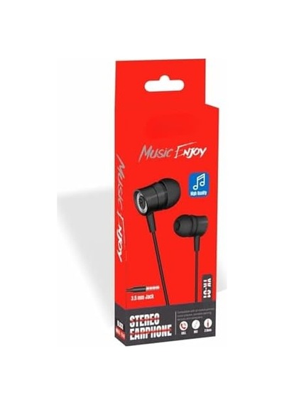 Yetty Stereo Kablolu Kulaklık 1.2m Siyah Yk-01s
