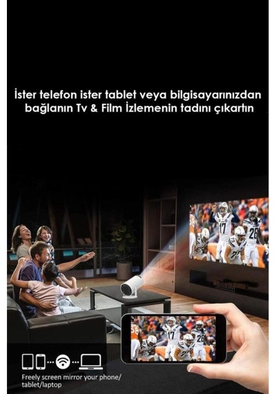 Torima Hy300t Lite Projektör Bluetooth Android 11 Akıllı Wifi
